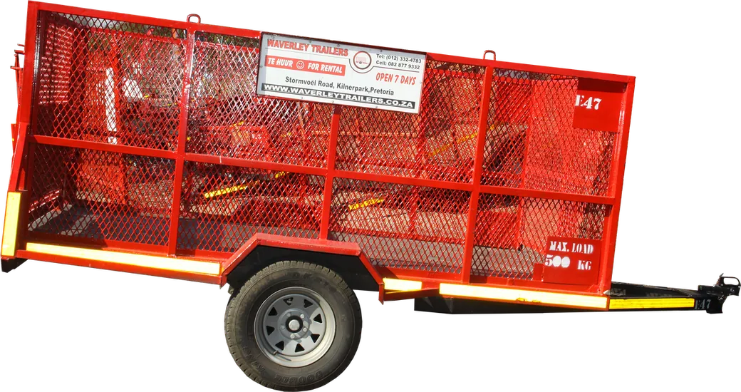 A Waverley Trailers trailer for hire